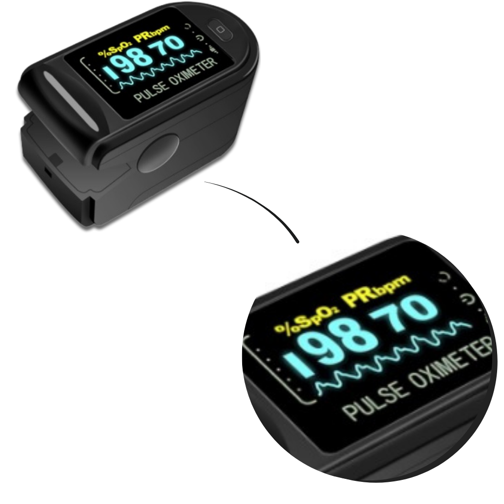 OxiZen | Zuverlässiges Finger-Oximeter für den Alltag