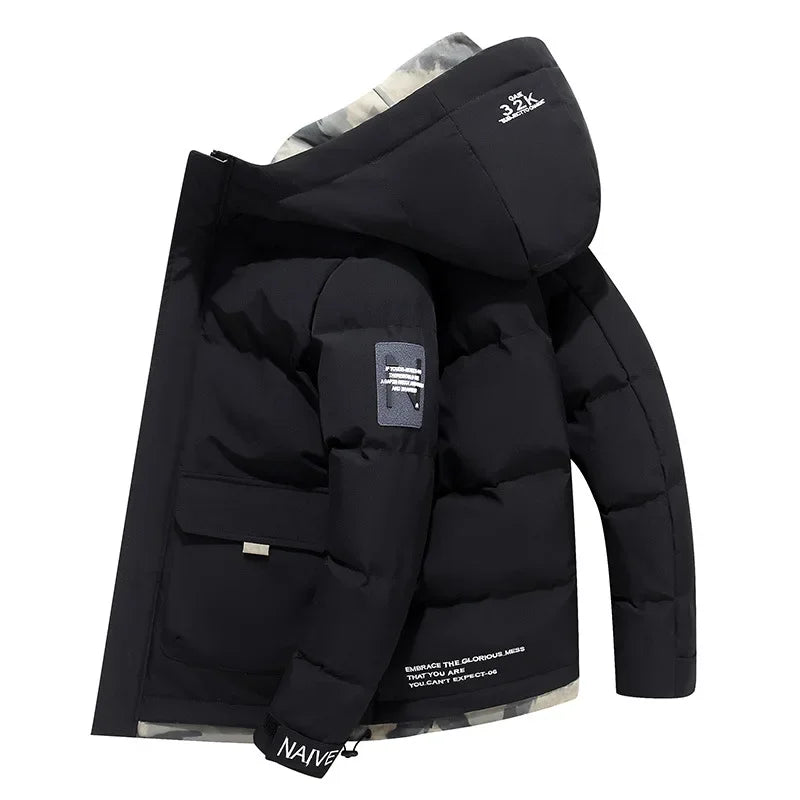 Damien | Weatherproof Hooded Zip Jacket | Men’s Fashion