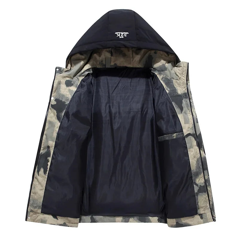 Damien | Weatherproof Hooded Zip Jacket | Men’s Fashion