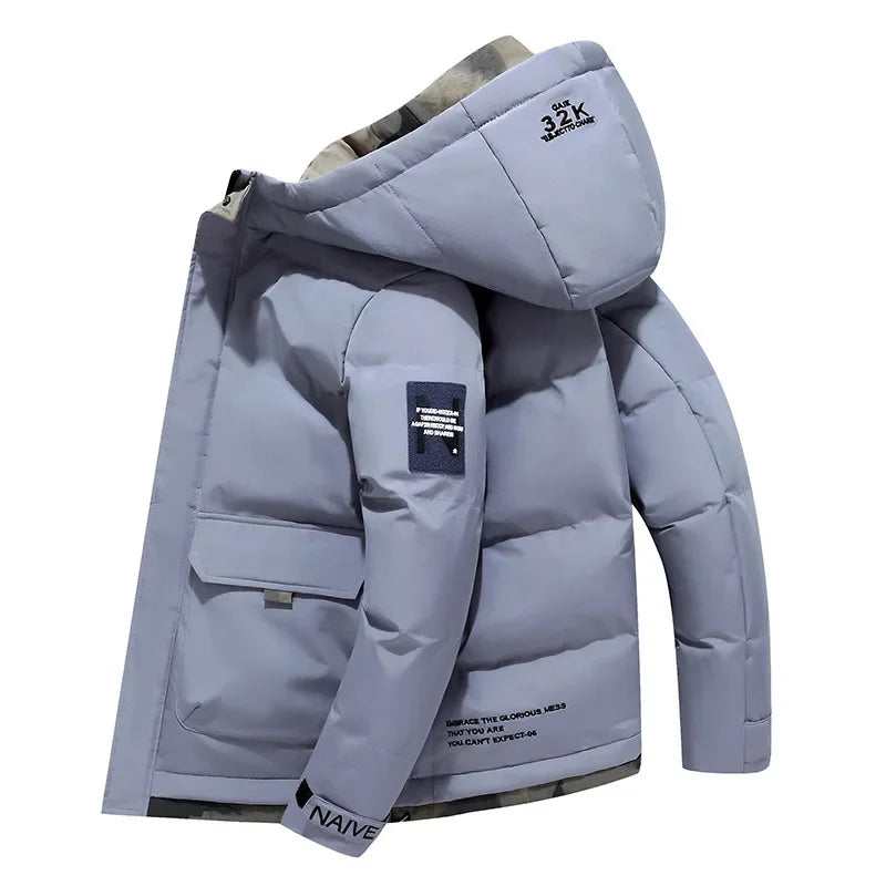 Damien | Weatherproof Hooded Zip Jacket | Men’s Fashion