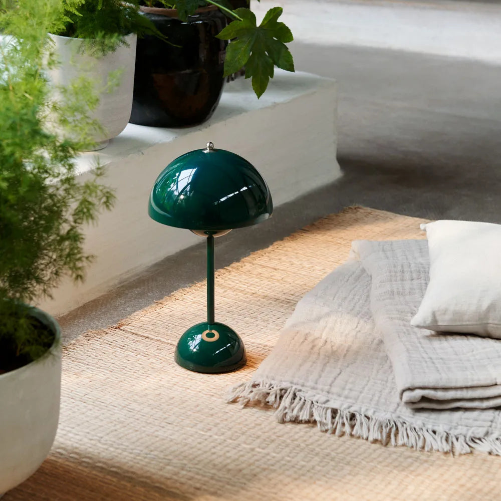 NordicGlow | Wireless & Dimmable Scandinavian LED Mushroom Lamp
