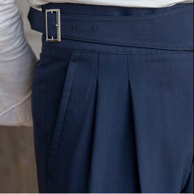 Callan | Timeless Buckle Trousers with Refined Fit | Men Fashion