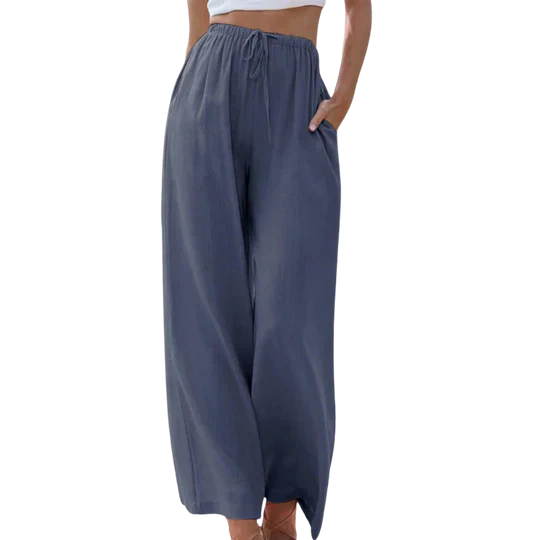 Bellezza | Women's Wide Leg Pants – Effortless Chic for Modern Style-3