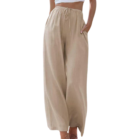 Bellezza | Women's Wide Leg Pants – Effortless Chic for Modern Style-5