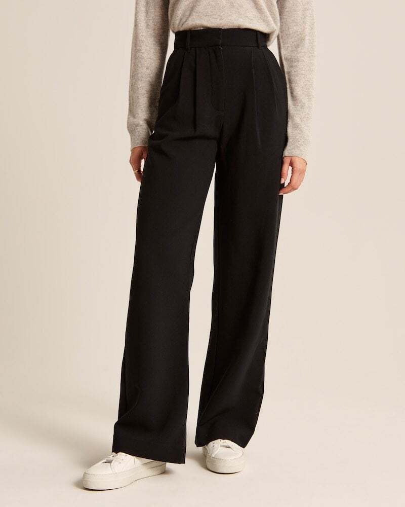 ElitePants | Elegant Wide-Leg Trousers with High Waist1