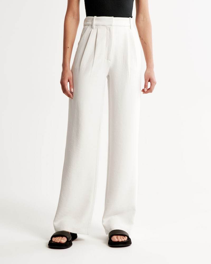 ElitePants | Elegant Wide-Leg Trousers with High Waist2