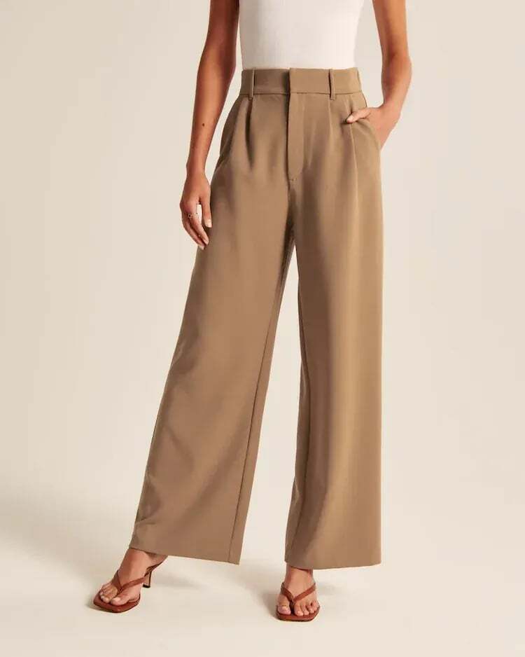 ElitePants | Elegant Wide-Leg Trousers with High Waist4