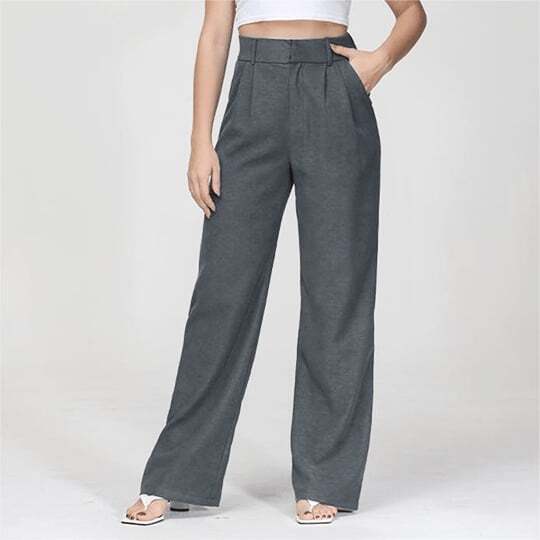 ElitePants | Elegant Wide-Leg Trousers with High Waist6