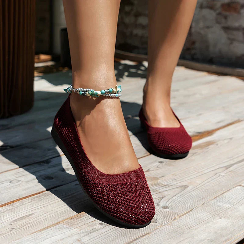 Zoletta | Elegant Orthopaedic Ballet Flats for Everyday Comfort