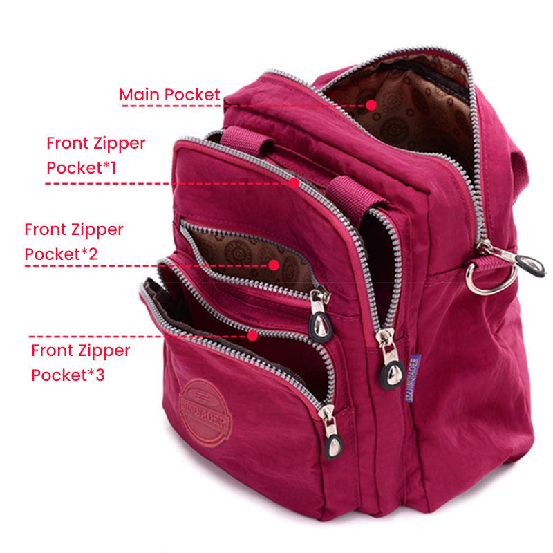 FlexPack | 3-in-1 Waterproof Multifunctional Crossbody Bag5