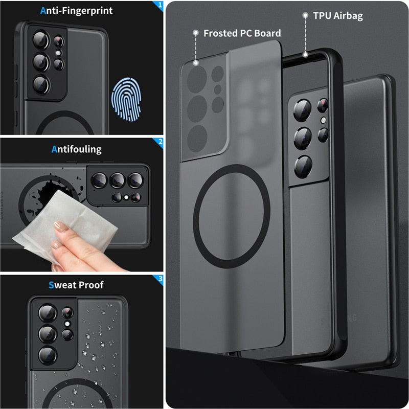 Bellissimo | Magnetic Shockproof Case – Premium Protection for Samsung 4