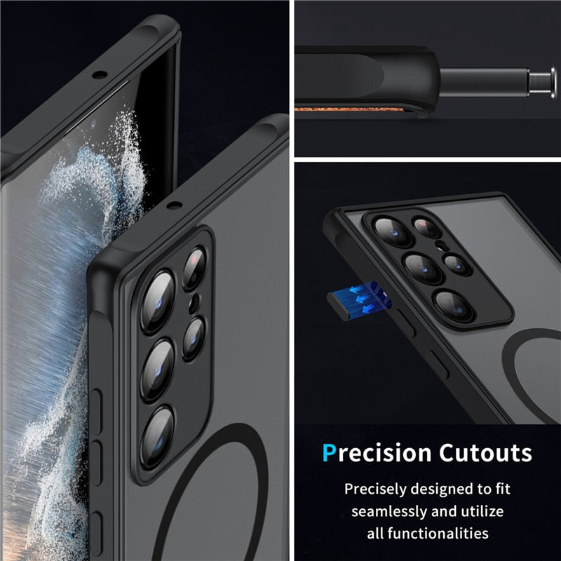 Bellissimo | Magnetic Shockproof Case – Premium Protection for Samsung 3