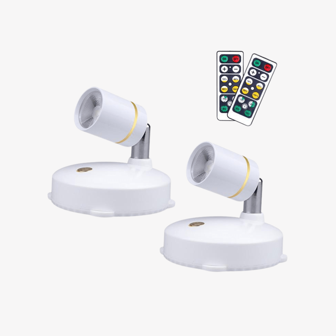 LundLight | Elegant LED Projector with Remote Control
