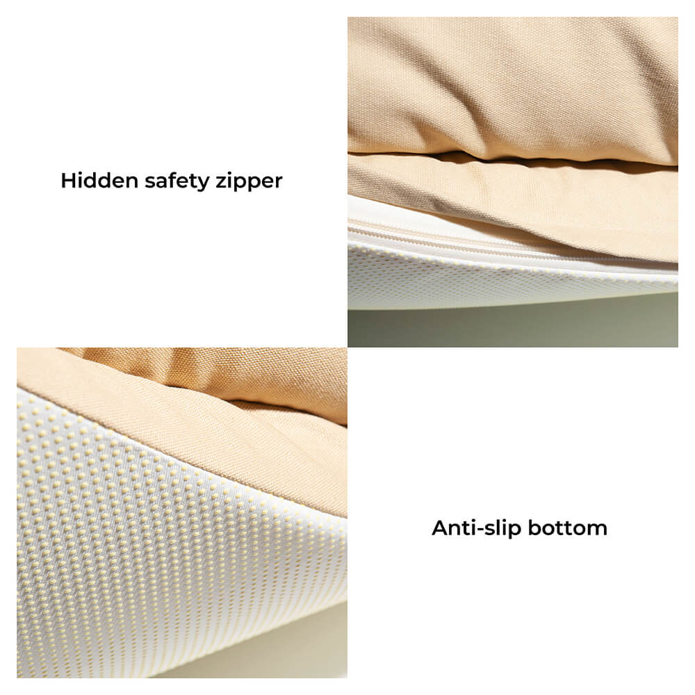 Luxe Feline | Cat Bed – Cozy Bolster for Ultimate Comfort 4