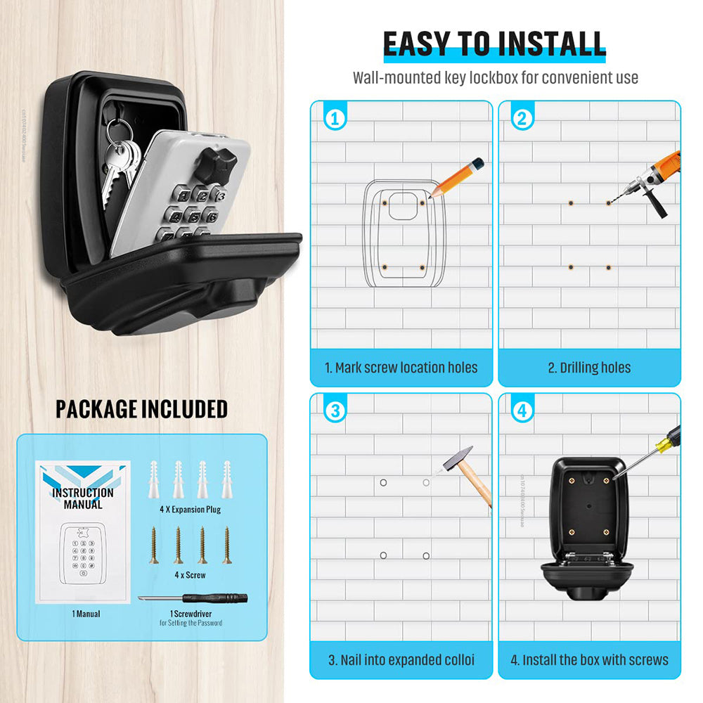 KeyGuard | Outdoor key safe key box