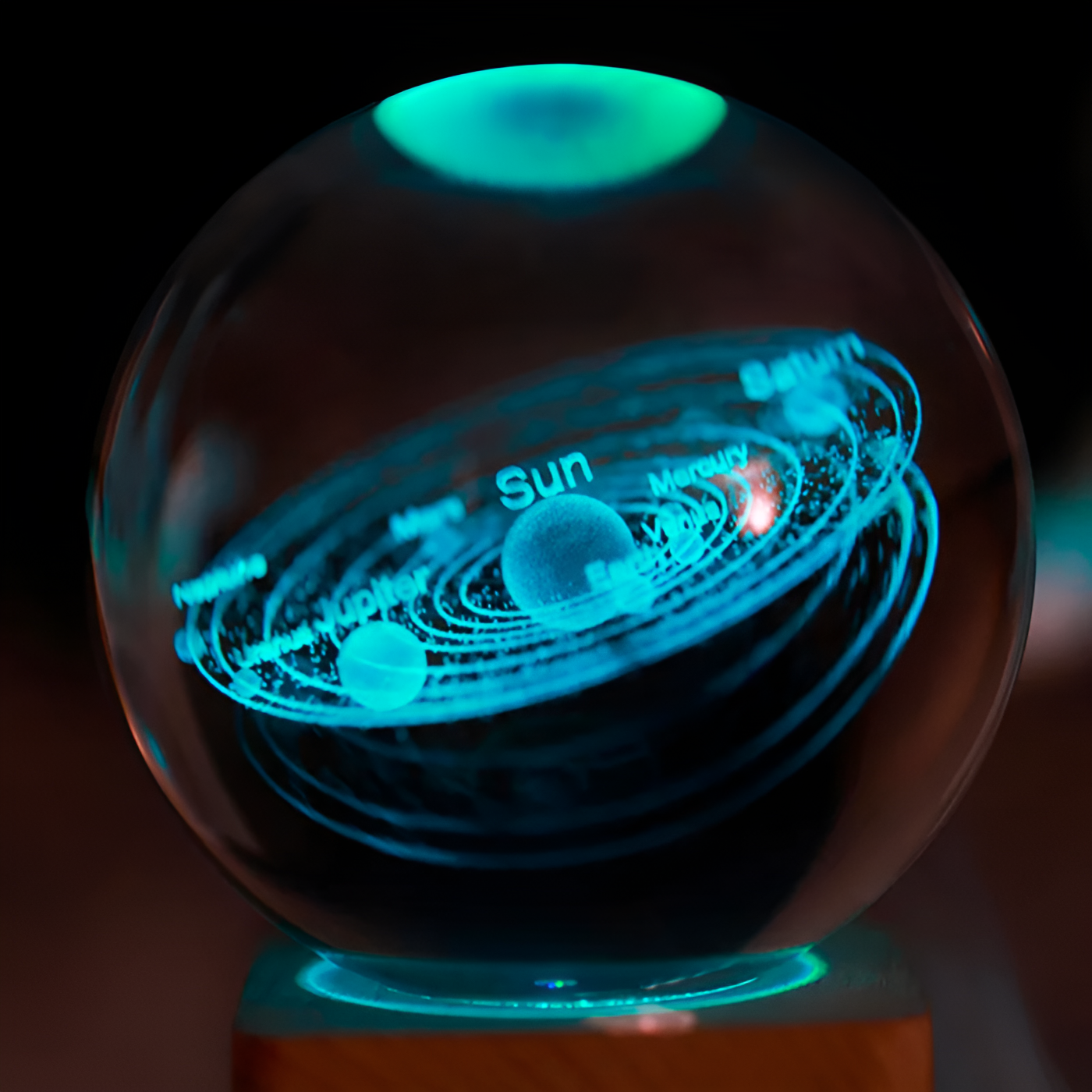 GalaxyLight | Glowing Galaxy Glass Sphere3