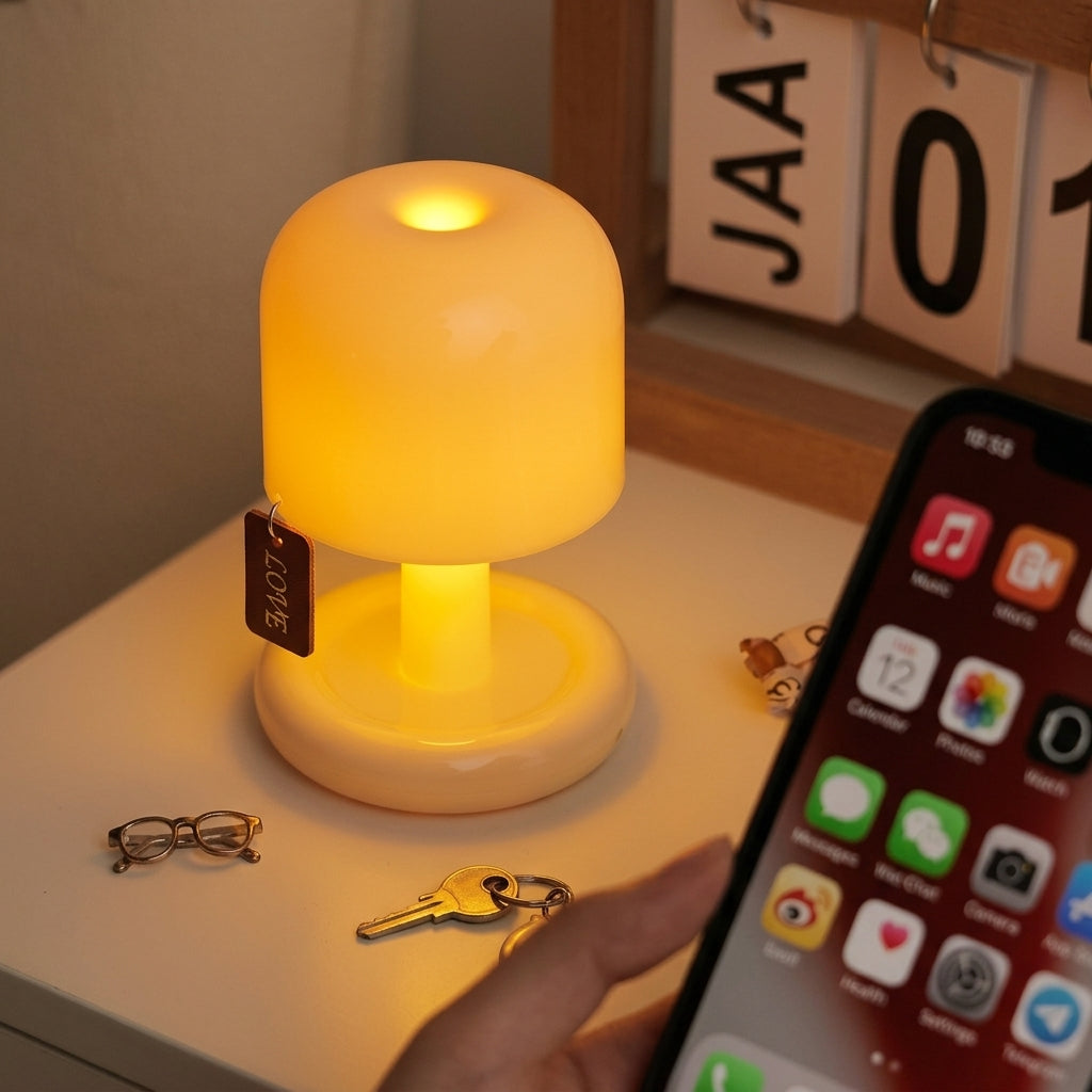 LumiDusk - Compact Rechargeable Portable Lamp