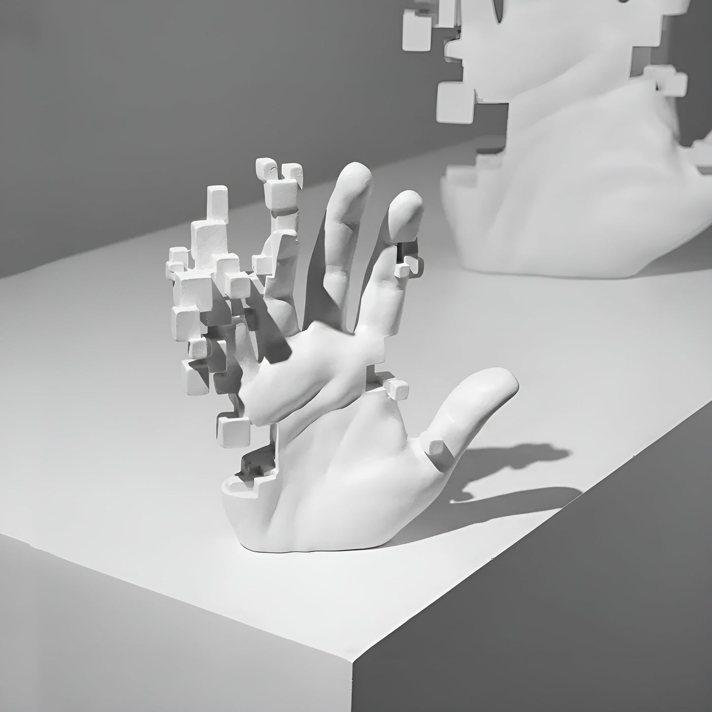 GeoGlitch | Modern Glitch Art Sculpture4