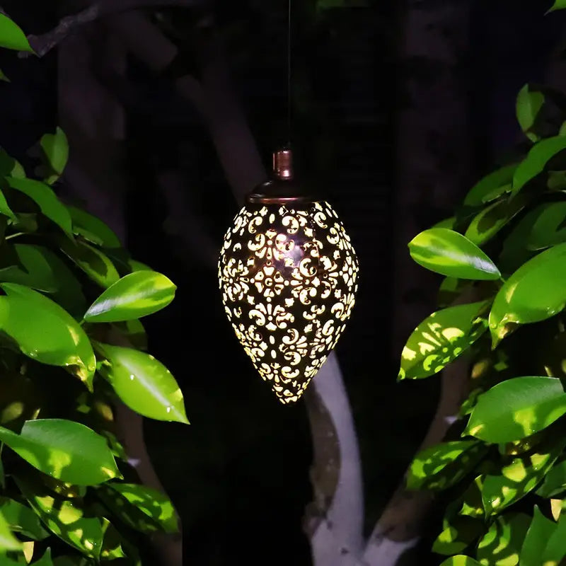 GlowBloom | Vintage & Elegant Hanging Garden Lamp2