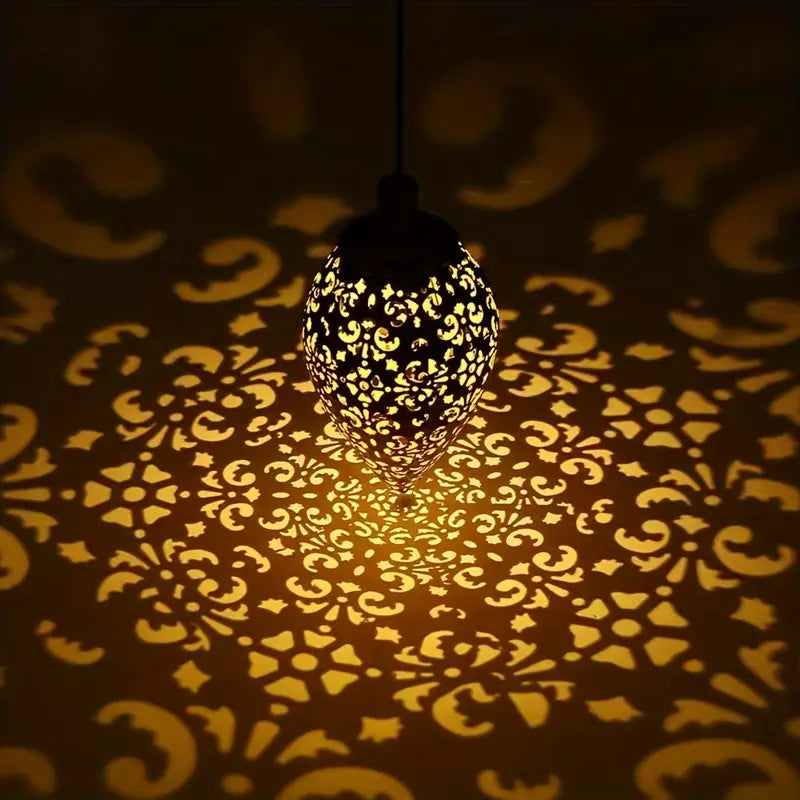 GlowBloom | Vintage & Elegant Hanging Garden Lamp8