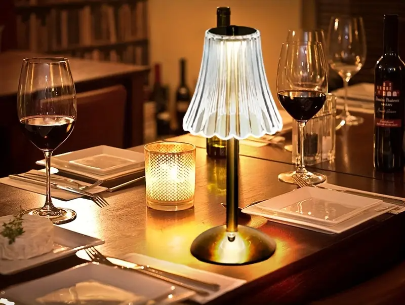 GlowHarmony | Elegant & Trendy Crystal Table Lamp5