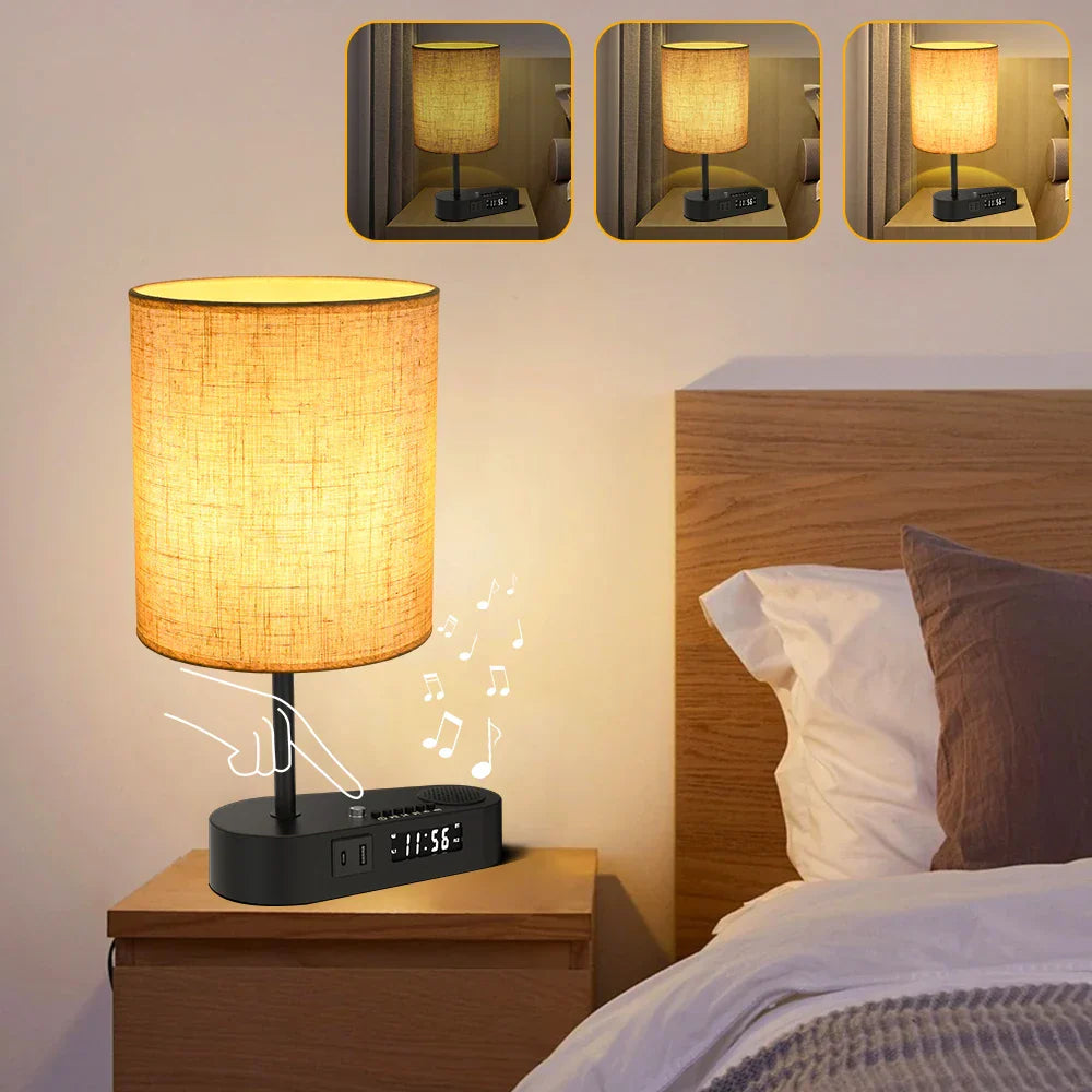 GlowTime | Multifunctional Bedside Lamp1