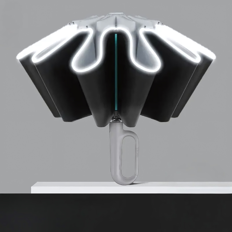 AutoScreen | Automatic Umbrella with Hook & UV Protection