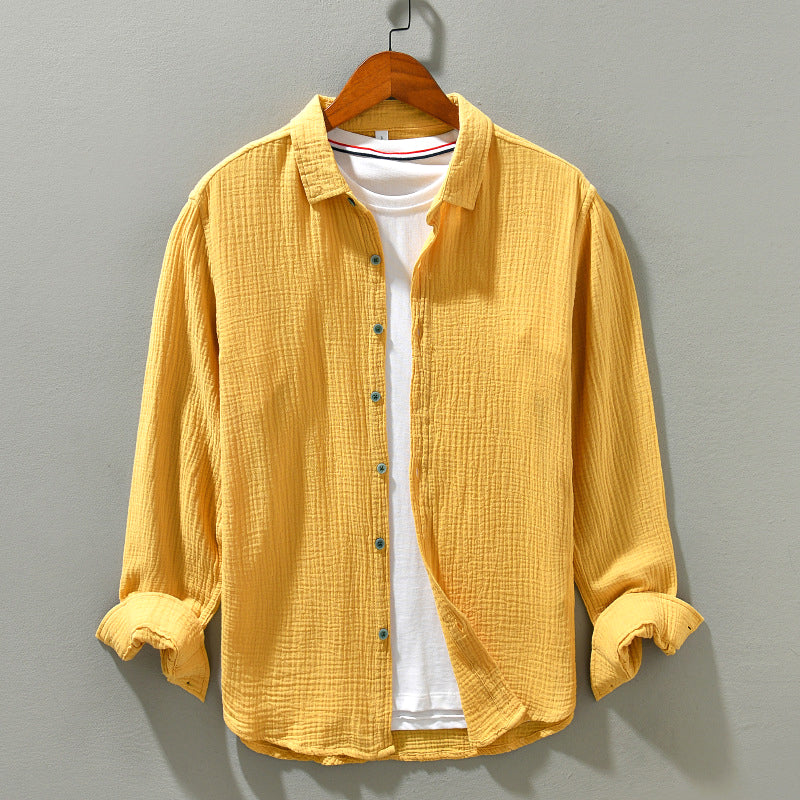 Variant image for Classic Men's Soft Cotton Shirt - Comfortable Everyday Wear T-Shirt-1