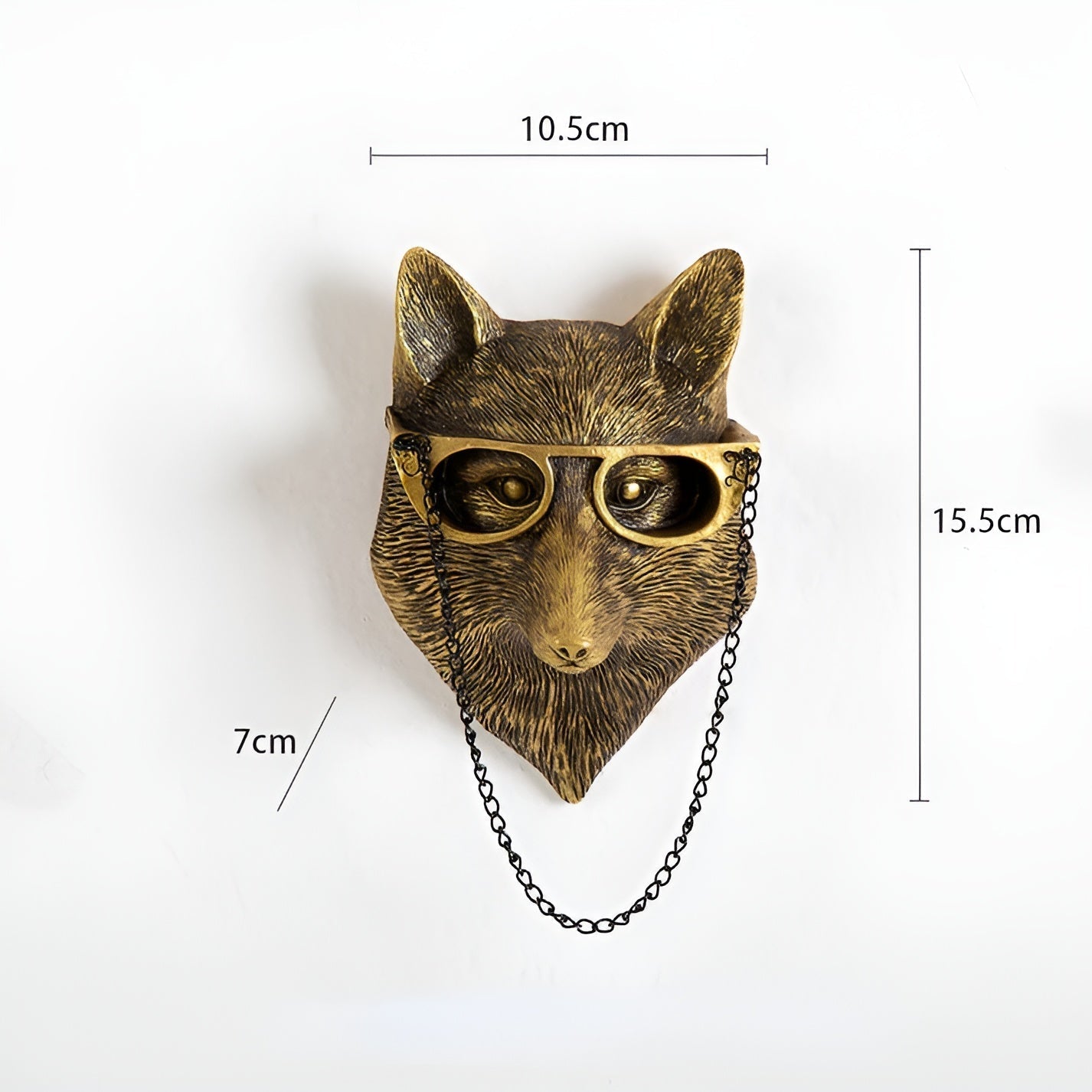 GoldenHead | Artistic Wall Hook and Organizer