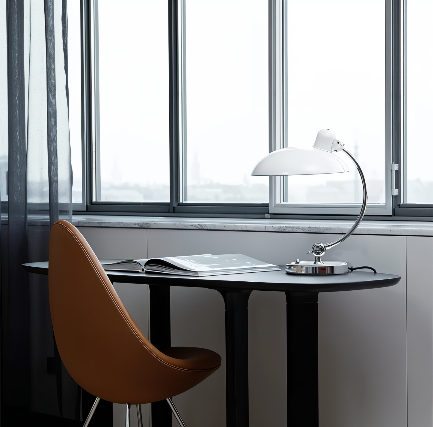 GlowVirella | Adjustable Vintage Desk Lamp Made of Iron