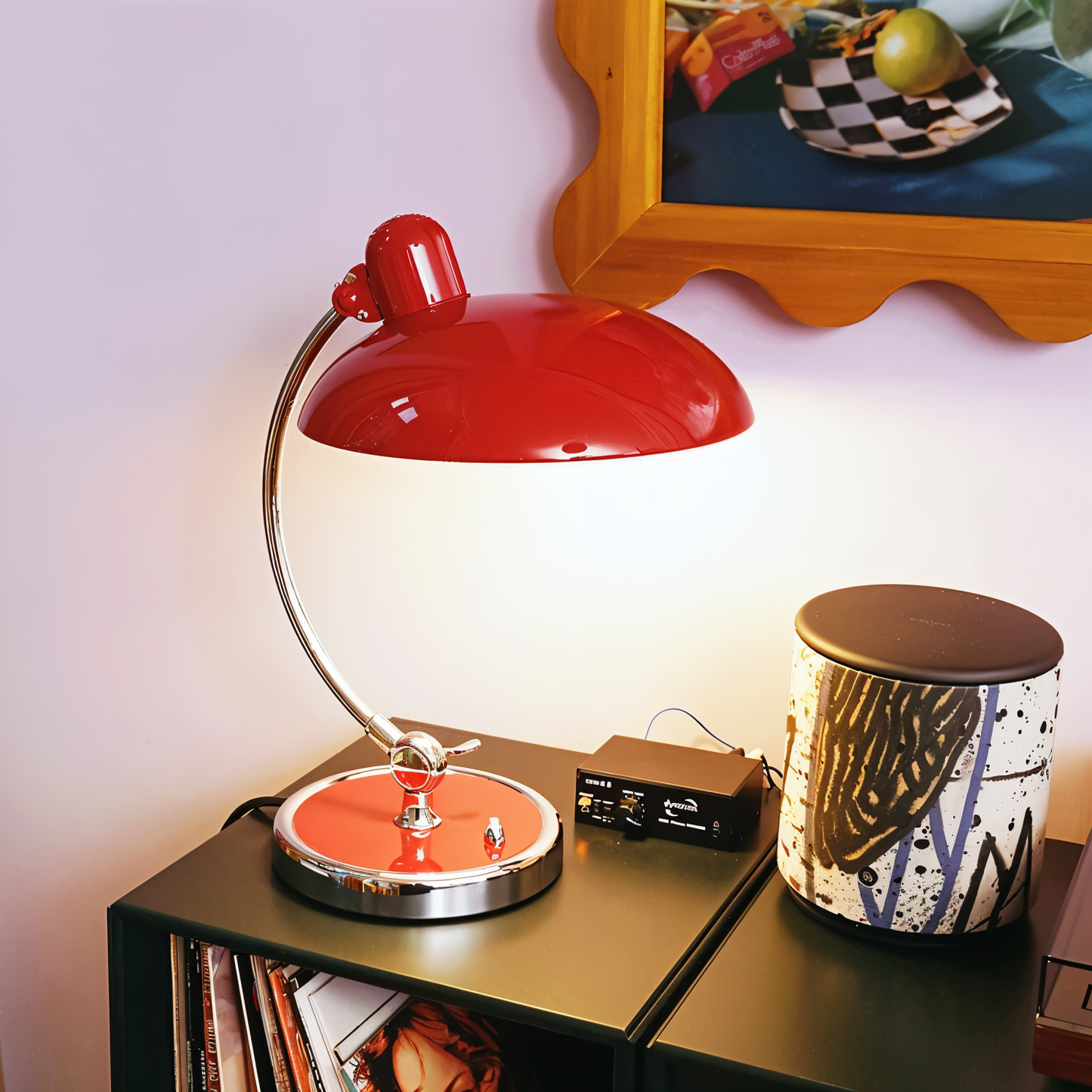 GlowVirella | Adjustable Vintage Desk Lamp Made of Iron