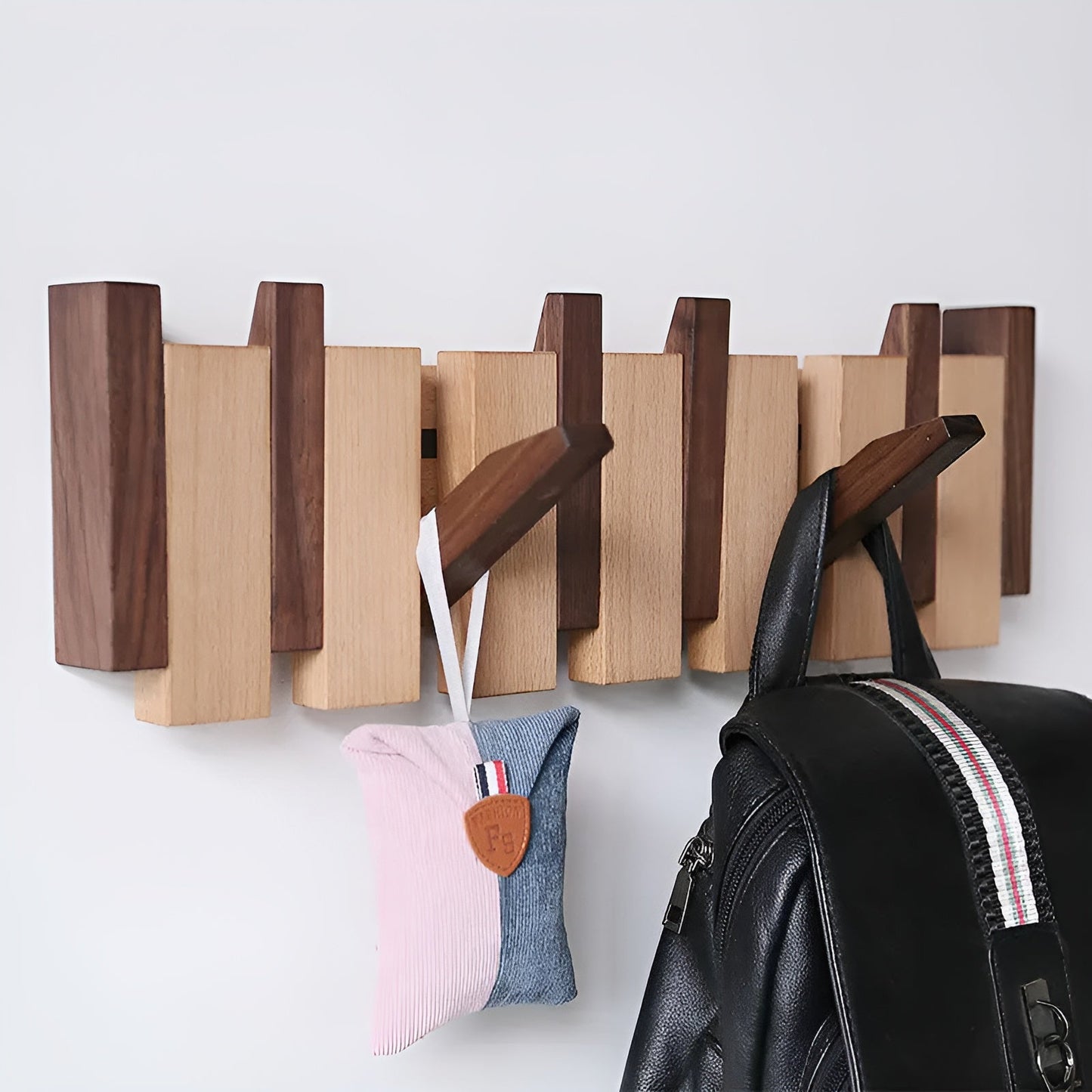 HarmonyHooks | Elegant Piano Key Wall Shelf