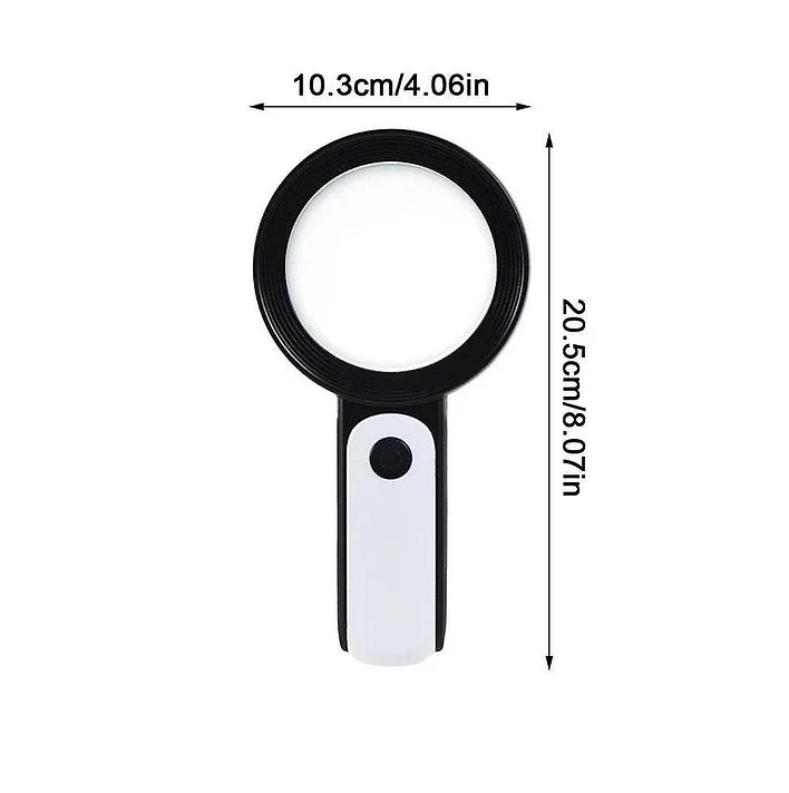 ZoomBright | 30x Magnifying Glass for Seniors