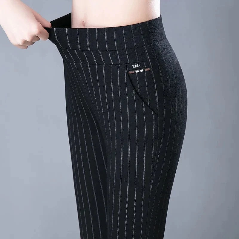Variant image for Couture-Moda - Women's High-Waisted Stretch Gym Leggings with Faux Pocket Detail-7