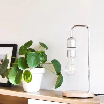 HoverGleam | Minimalist Magnetic Floating Table Lamp