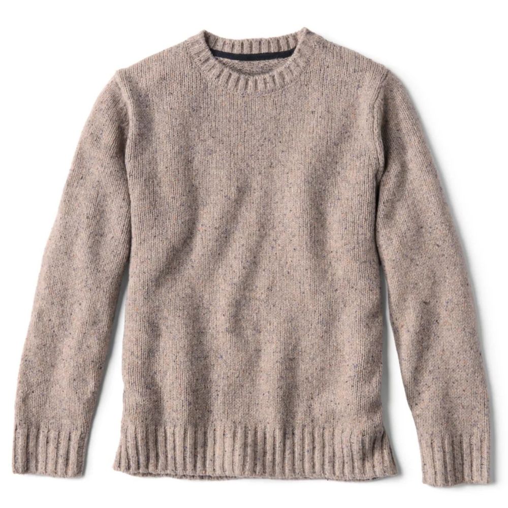 Variant image for Classic Men's Cashmere Sweater - Timeless Donegal Crew Neck Design for All Seasons-1
