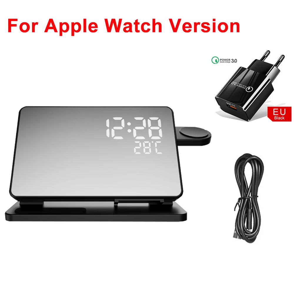 LumiCharge | 3-in-1 Charging Station – Wireless & Space-Saving
