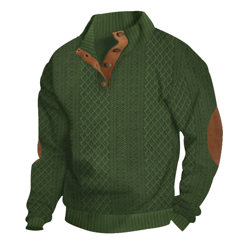 Variant image for Luca | Men's Sweater – Elegant Quarter Zip Design-13
