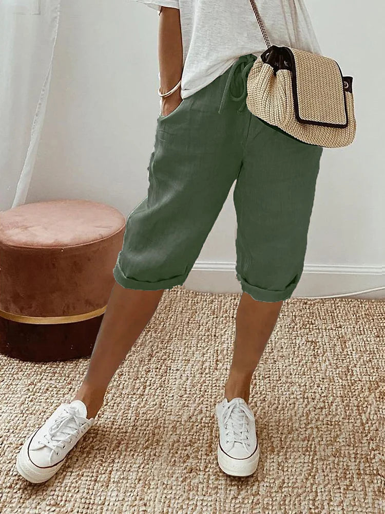 Zaria | Sleek High-Waisted Shorts | Women Fashion