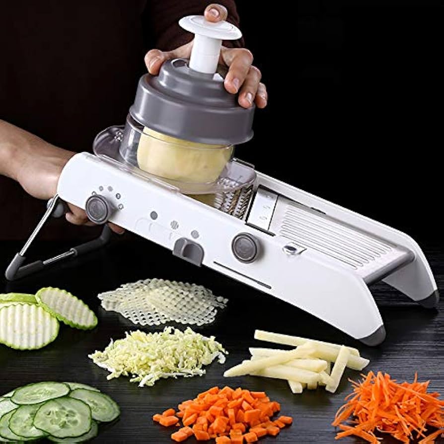 KitchenMaster | Quick, Precise, and Safe Vegetable Slicer