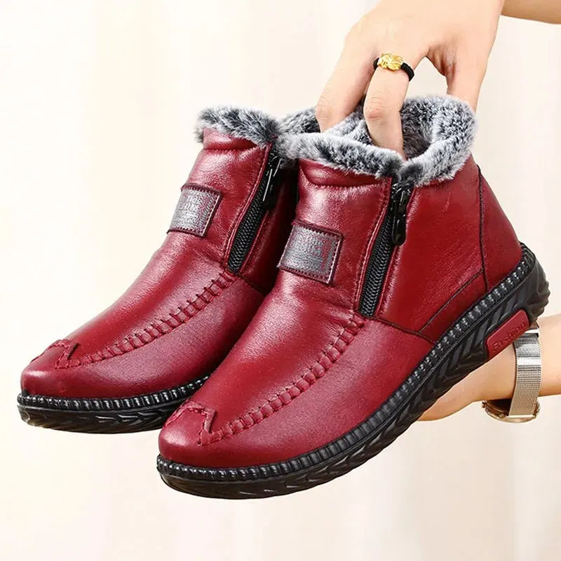 Lara | Fur-Lined Leather Boots1