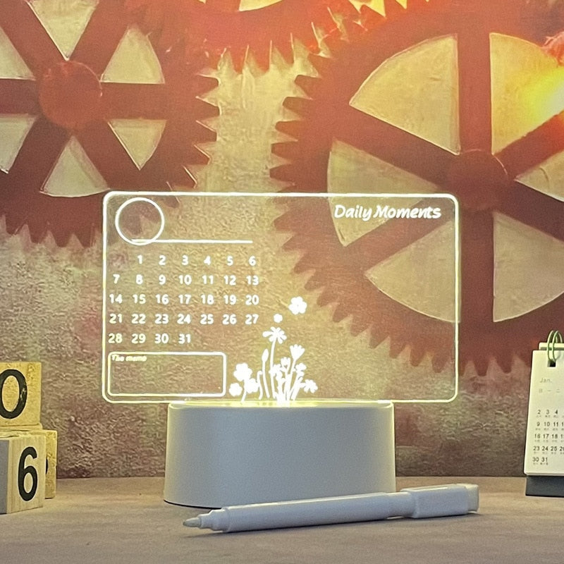LightNote | Illuminated Notice Board5