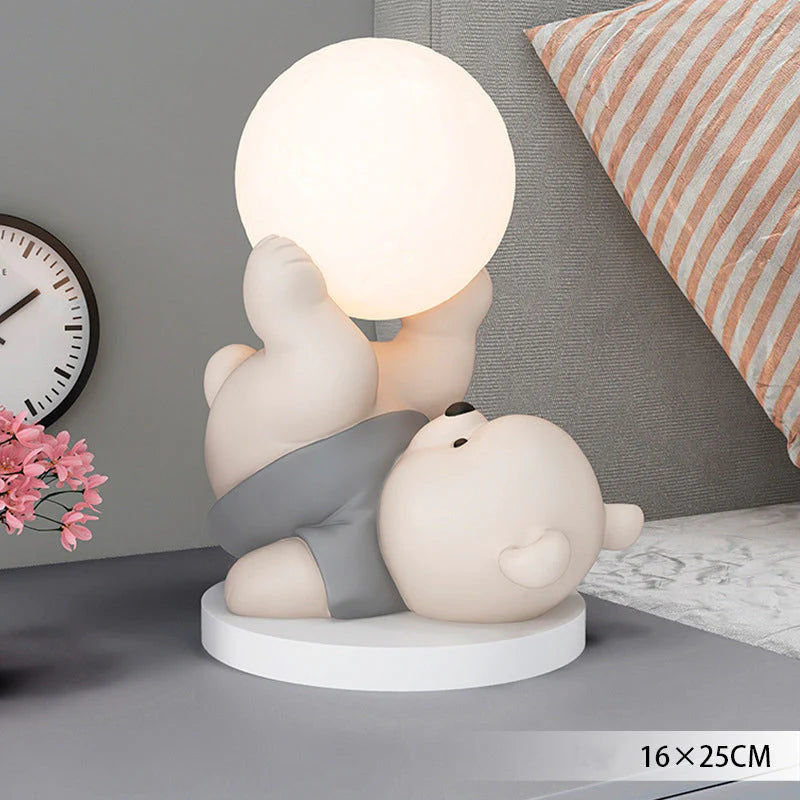 LumiBear | Cosy Moon Bear Table Lamp3