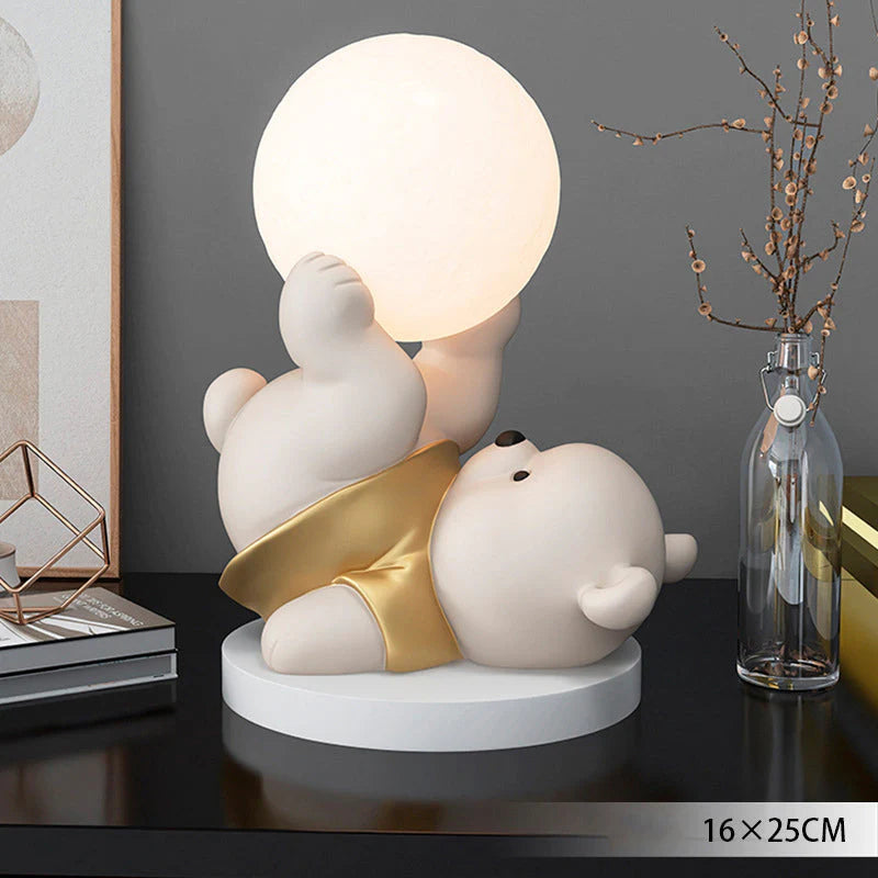 LumiBear | Cosy Moon Bear Table Lamp4