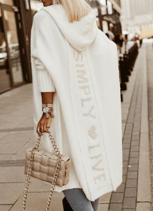 LuxCardi | Elegant 'Love Life' Cardigan2