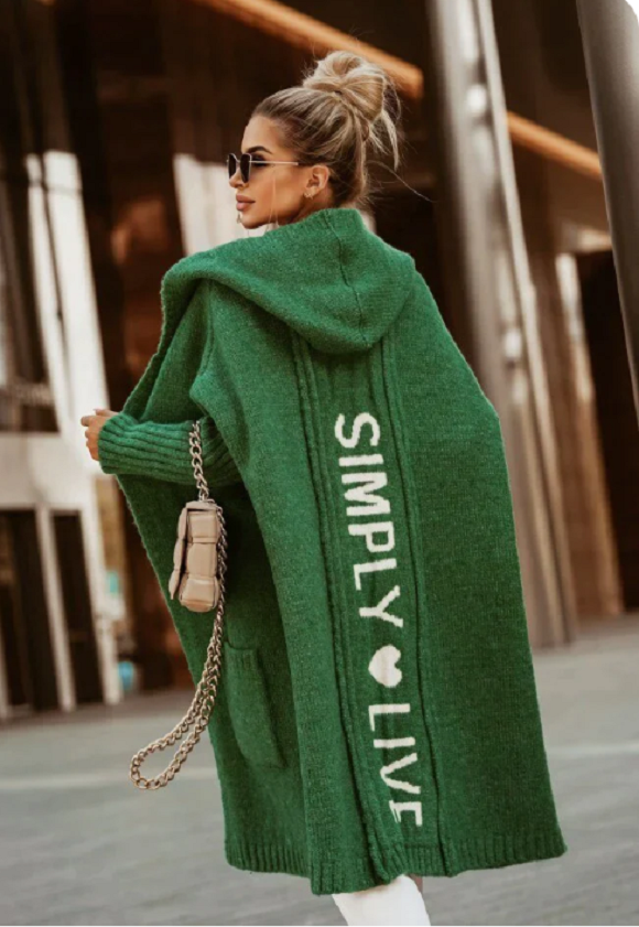 LuxCardi | Elegant 'Love Life' Cardigan6