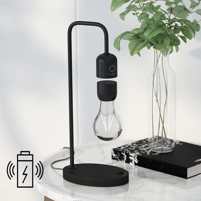 HoverGleam | Minimalist Magnetic Floating Table Lamp