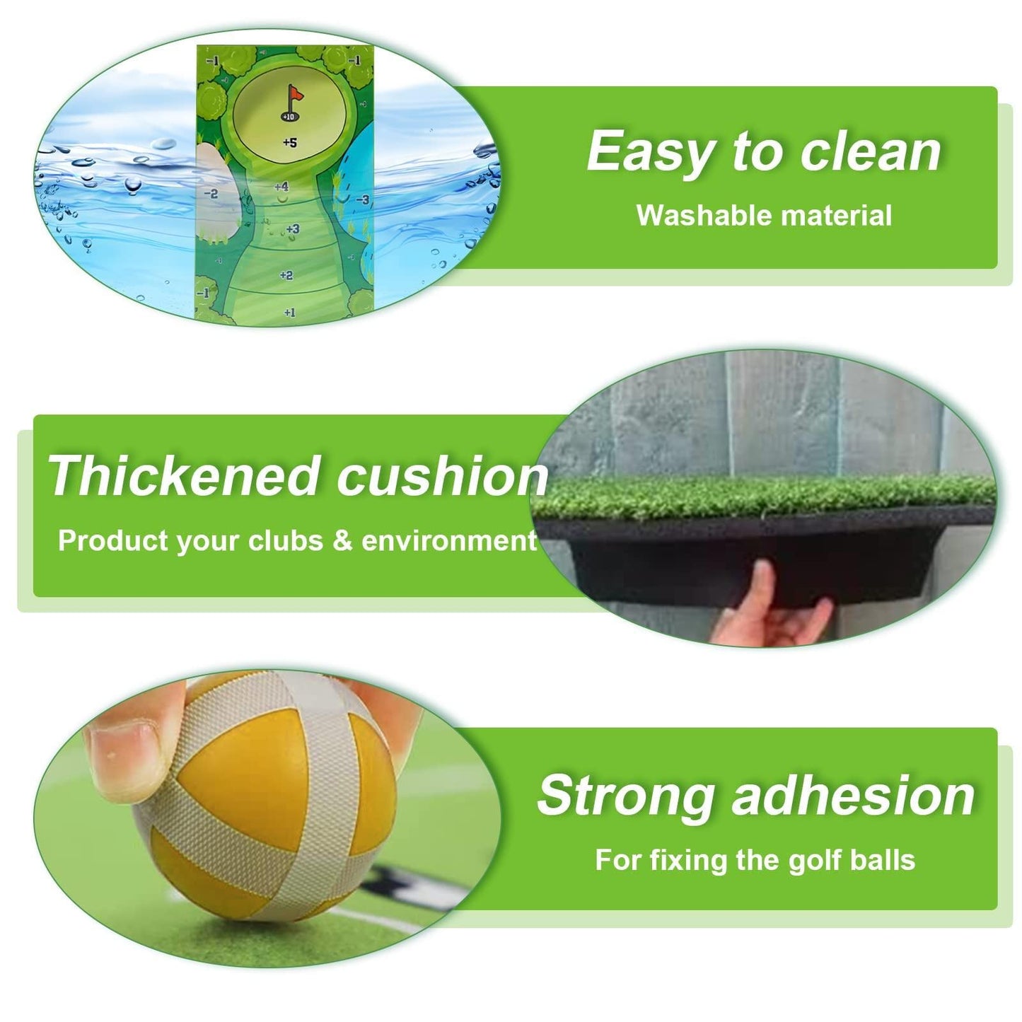 GolfPro | The Perfect Complete Set for Your Home Golf Green