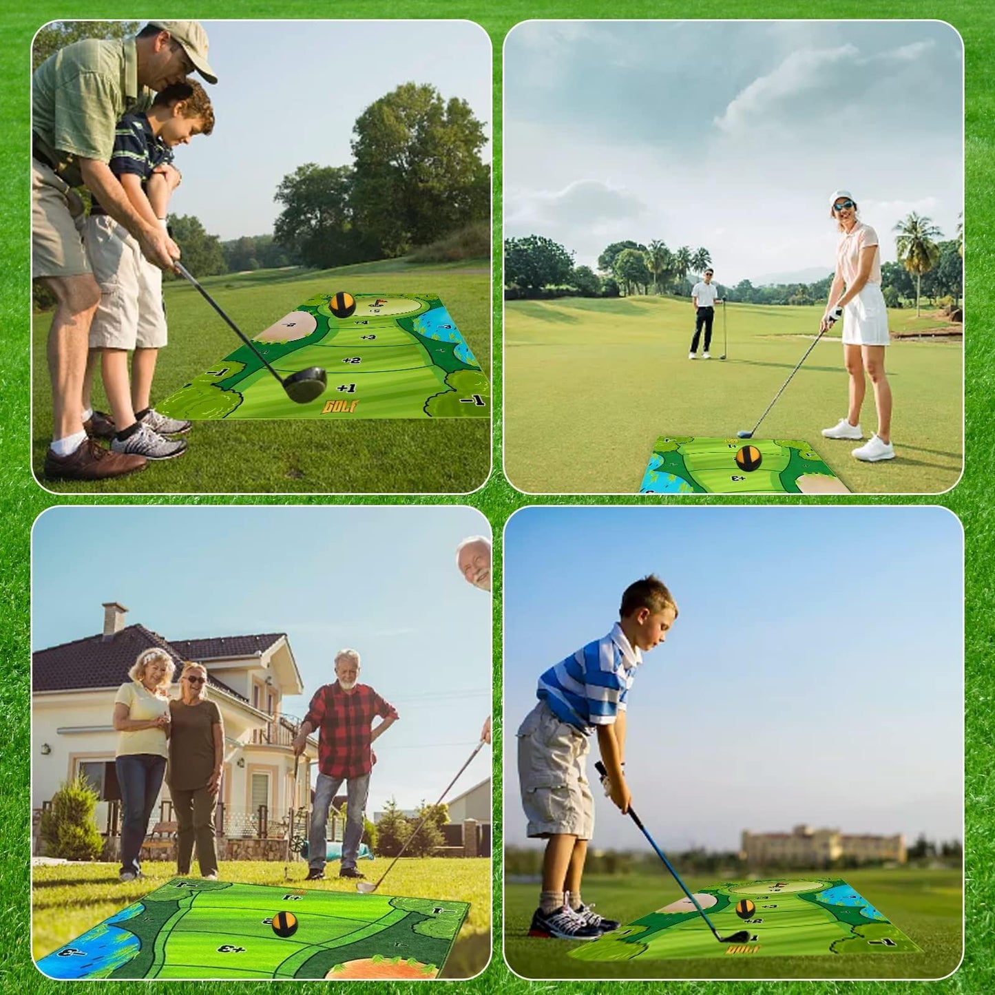 GolfPro | The Perfect Complete Set for Your Home Golf Green