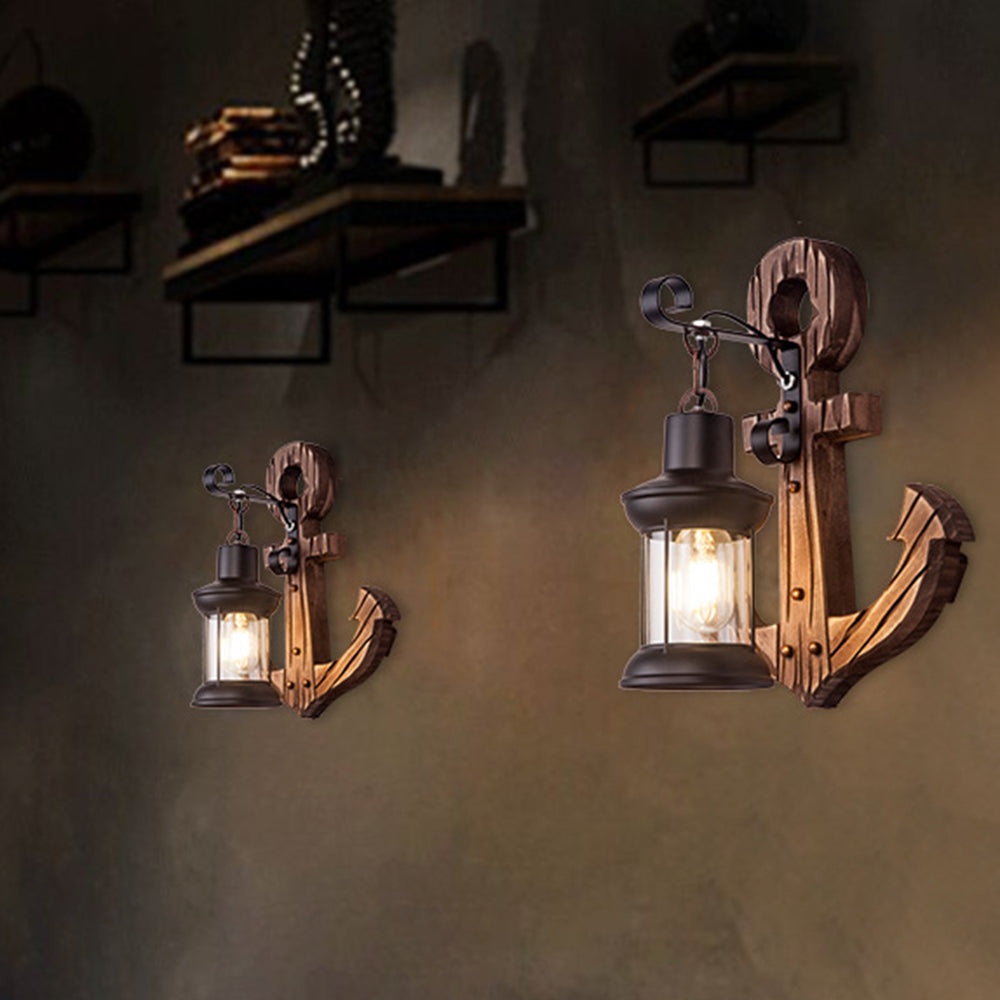 MarineGlow | Wood Anchor LED Lamp2